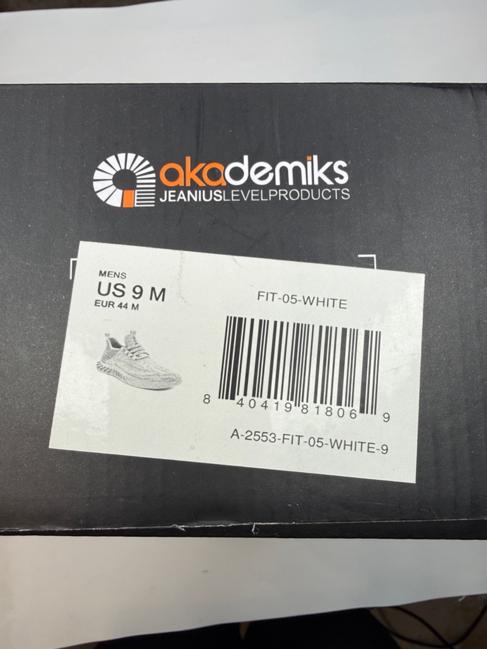 Akademiks Men's Fit Fashion Sneakers- Size 9M - Picture 5 of 10